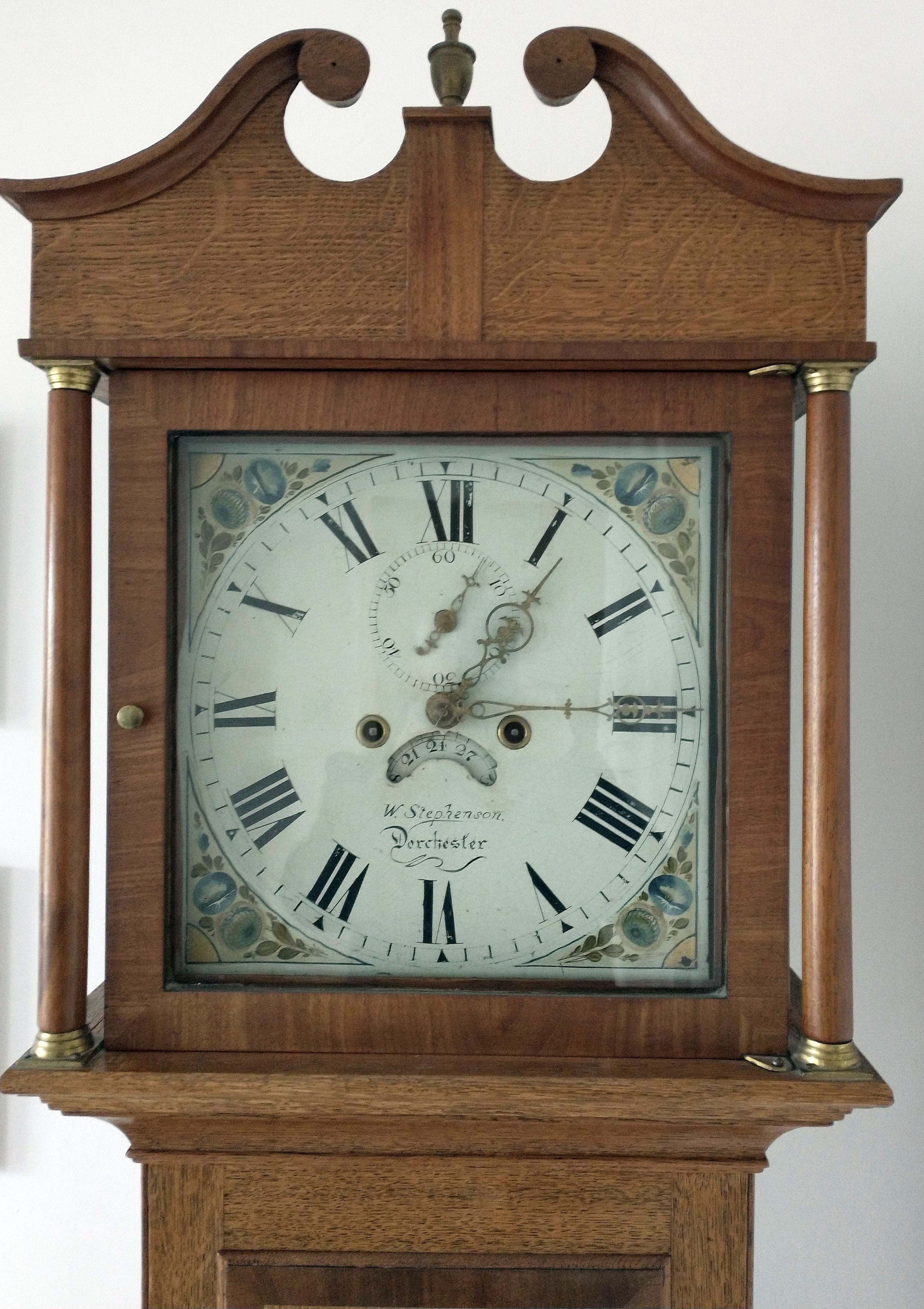 Wm Stephenson Long Case Clock